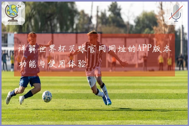 详解世界杯买球官网网址的APP版本功能与使用体验